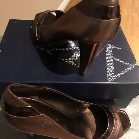 Anne Klein Constance open toed pump size 7.5 - Picture 6 of 6